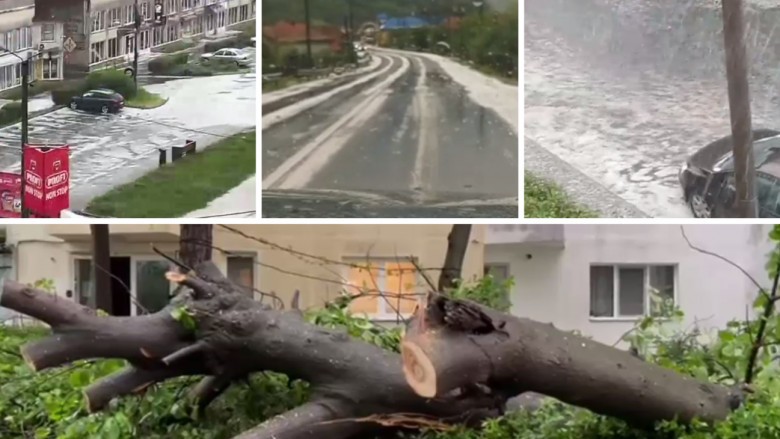 Vremea rea a făcut prăpăd în România Ploi cu gheață inundații și vânt puternic în mai multe județe | VIDEO
