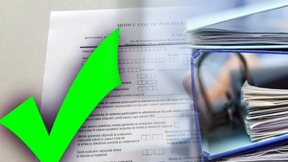 Cum se completează fișa de înscriere la liceu. Ordinea opțiunilor pentru admitere
