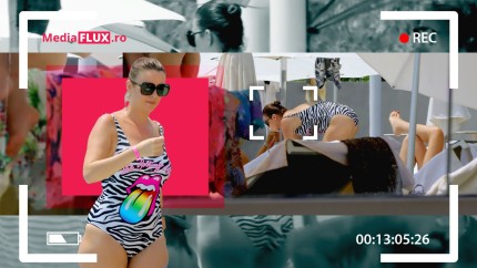 Cu sau fără kilograme în plus Diana Dumitrescu nu și-a pierdut farmecul | VIDEO PAPARAZZI
