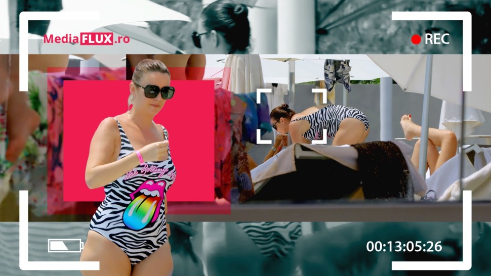 Cu sau fără kilograme în plus Diana Dumitrescu nu și-a pierdut farmecul | VIDEO PAPARAZZI