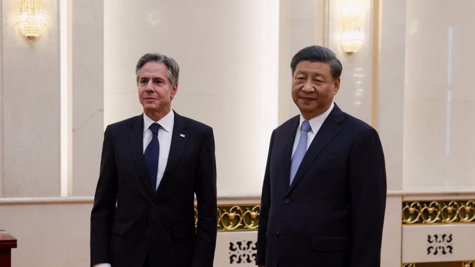 Reuters Xi Jinping și Antony Blinken decizie privind stabilizarea relațiilor dintre SUA și China. Americanii consideră vizita la Beijing un succes