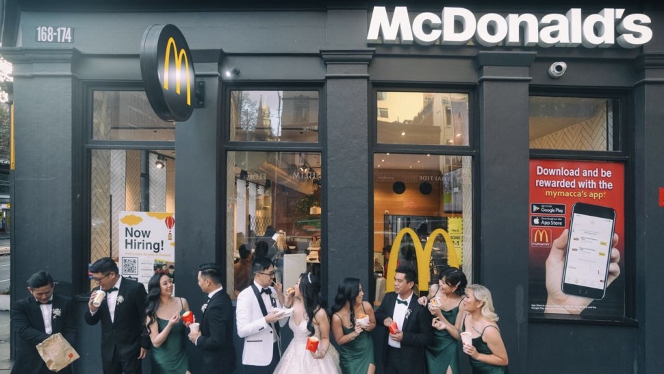 Meniul de nuntă McDonalds. Cât costă și ce conține