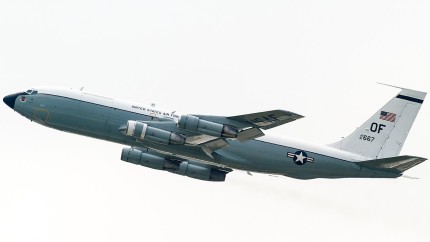 Aeronava americană pentru monitorizare nucleară a fost transferată în Europa