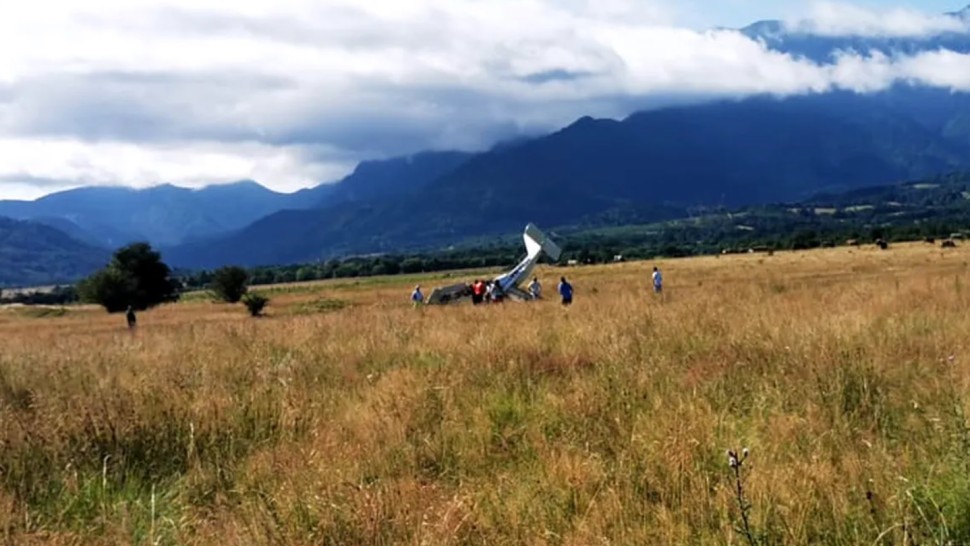Avion prăbușit în județul Brașov. Pilotul a decedat