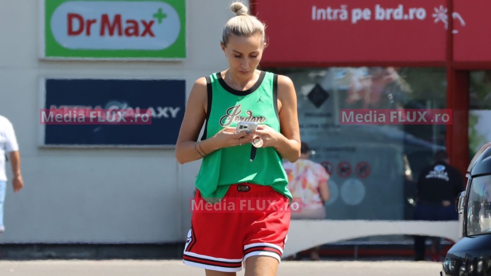 Crina Abrudan și-a pus papucii de scandal și a pornit la shopping | IMAGINI PAPARAZZI