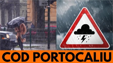 Alertă meteo ANM Cod portocaliu și galben de ploi torențiale în decembrie HARTĂ