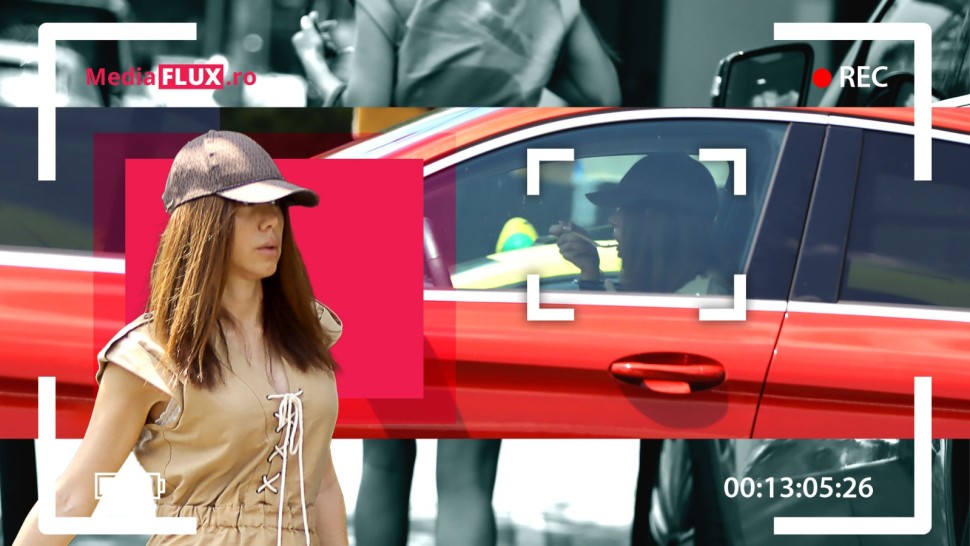 Denise Rifai nădușită de atâta căldură decide să ia masa în natură La... volan | VIDEO PAPARAZZI