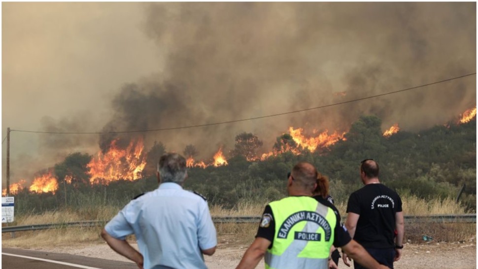 Pericol major de incendii în Grecia. Care sunt regiunile cele mai expuse. Ajutor românesc