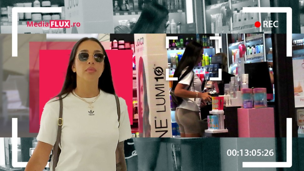 Libelula lui Speak de la farmacie la drogherie. Bruneta știe și cu cash nu doar cu barter | VIDEO PAPARAZZI