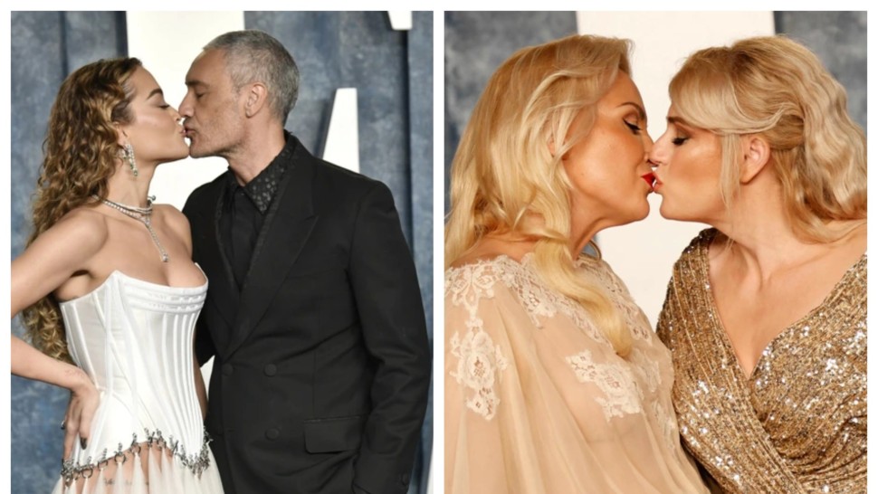 5 săruturi care au marcat premiile Oscar 2023