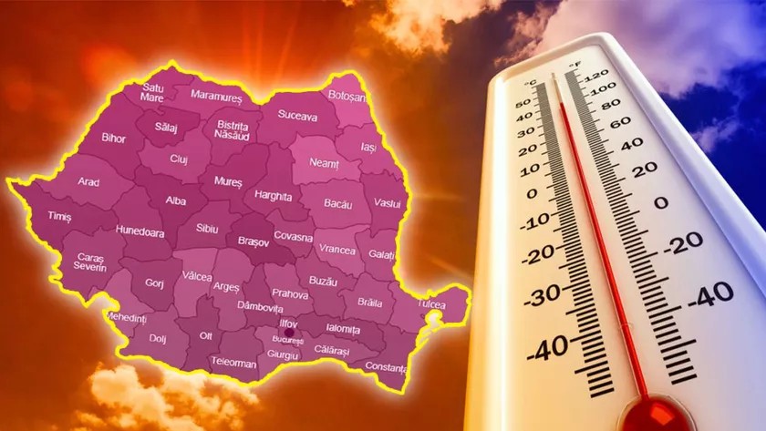 Vremea schimbă foaia vin furtunile ANM anunță cod portocaliu de caniculă și disconfort termic ridicat | HARTĂ UPDATE