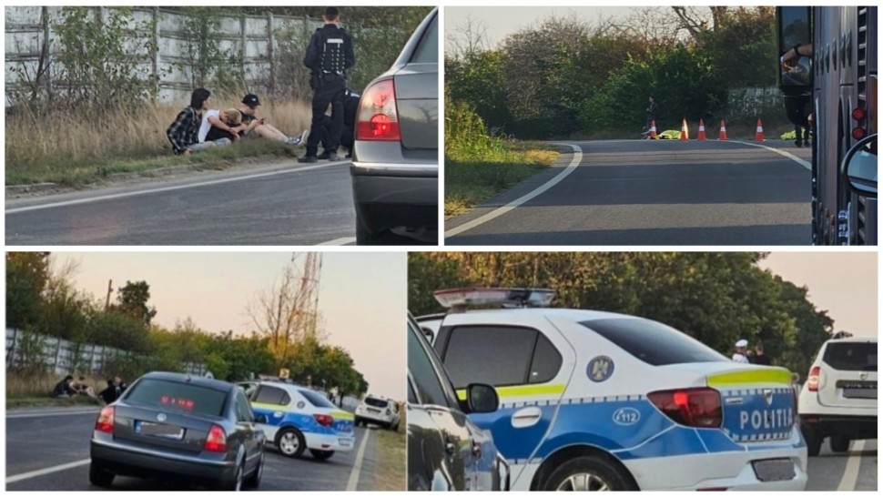 Accident pe litoral. Un șofer drogat a spulberat cu mașina un grup de opt pietoni. Două persoane au murit. Autorul prins în Vama Veche
