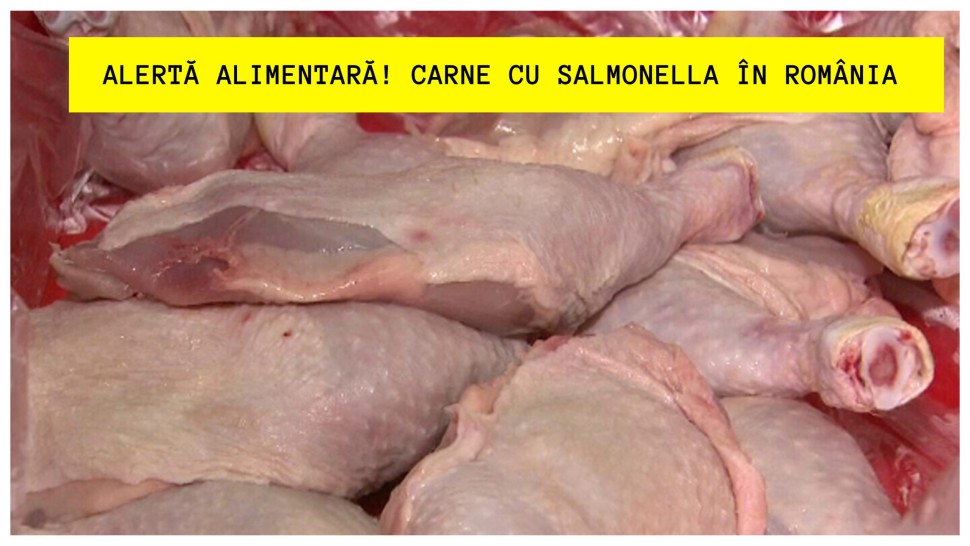 Alertă în România Carne cu salmonella a ajuns în magazine