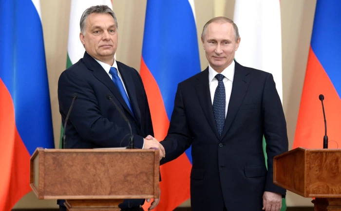 Viktor Orban și Vladimir Putin