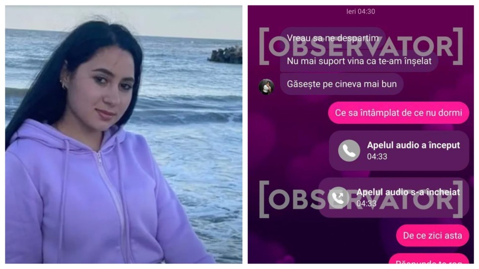 Ultimele mesaje pe care Alina fata ucisă la Mangalia i le-ar fi dat iubitului său