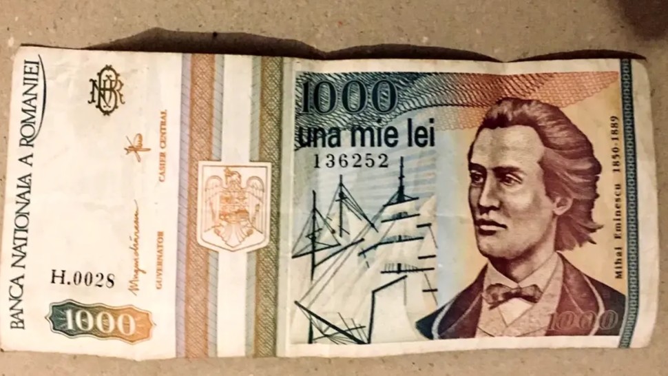 Ai acasă această bancnotă veche Poți să iei pe ea o sumă frumușică