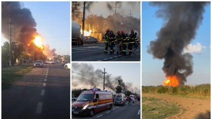 Încă o victimă a tragediei de la Crevedia a murit Noi dezvăluiri după explozia stației GPL Luase foc înainte să explodeze. Vorbiți cu șefii