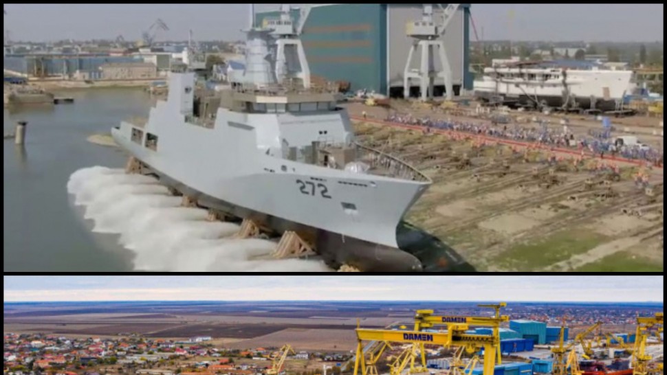 Gigantul Damen rămâne în România însă doar la Galați. Decizia privind Mangalia este ireversibilă