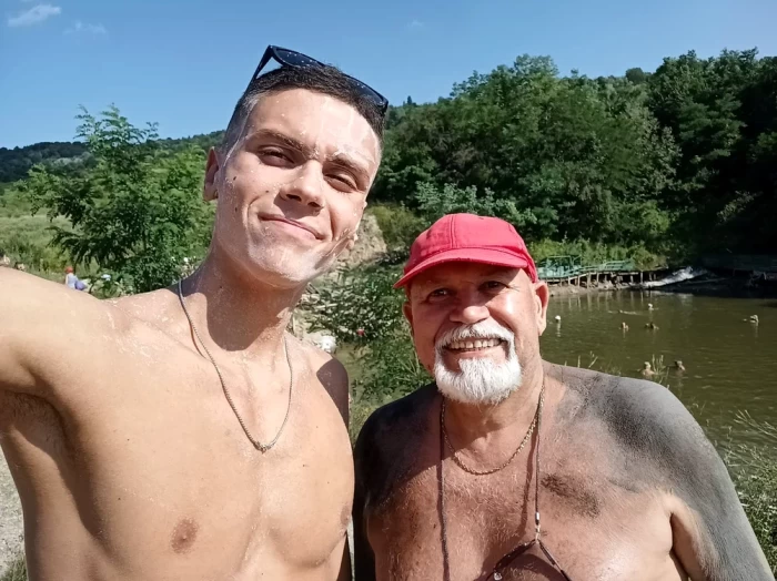 David Popovici, poza cu un fan