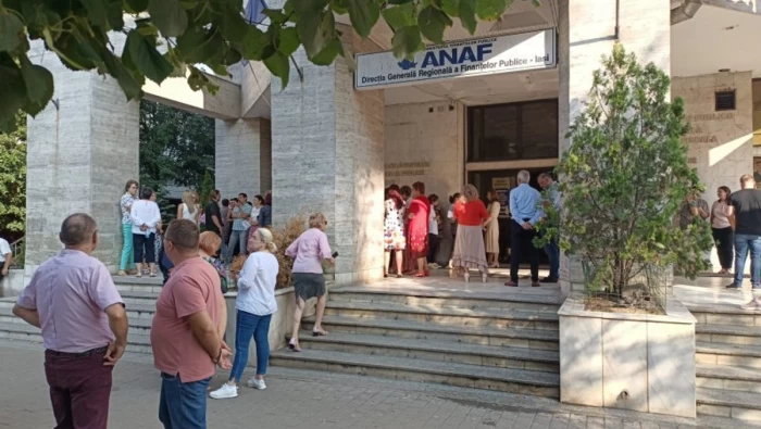 Proteste ANAF în Iași