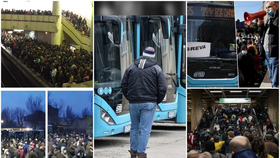 Grevă la STB de vineri 1 septembrie. Se blochează iar Bucureștiul Astăzi expiră contractul colectiv de muncă