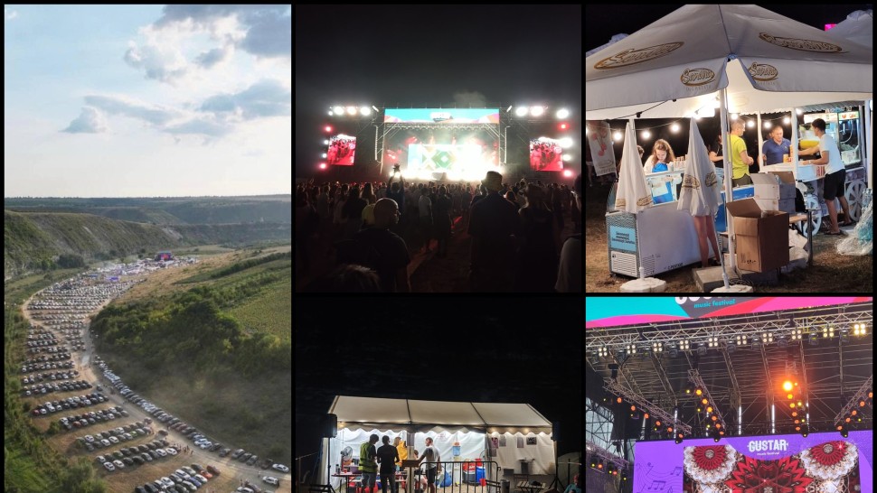Reportaj. Am fost o noapte la festivalul Gustar în Republica Moldova. Amfiteatrul natural din Orheiul Vechi un carusel plin de emoții timp de trei zile | FOTO  VIDEO