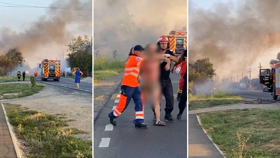 Cel puțin două explozii masive la Crevedia. Un mort și 46 de răniți dintre care 26 pompieri. Răniți în stare gravă vor fi transferați la Bruxelles UPDATE