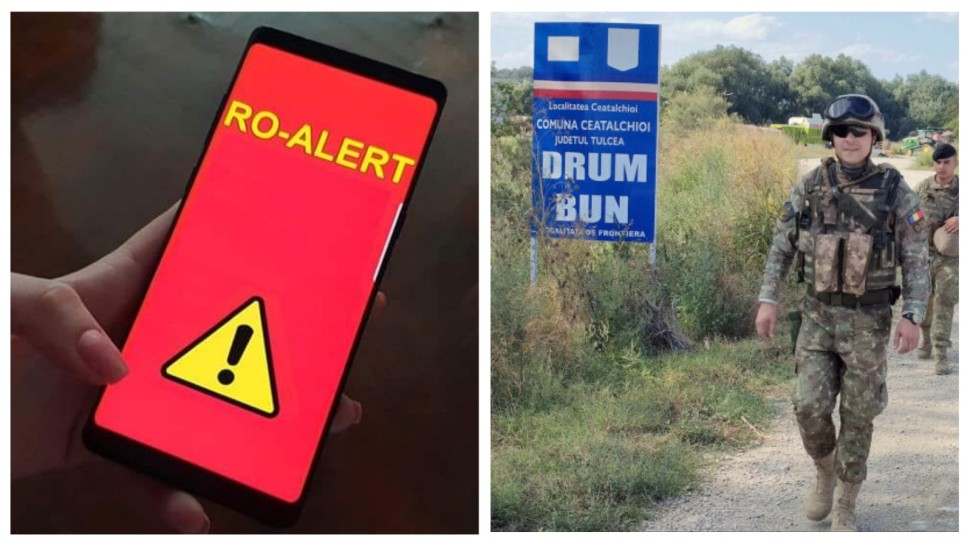 Mesaj RO-Alert Există posibilitatea căderii unor obiecte din spaţiul aerian
