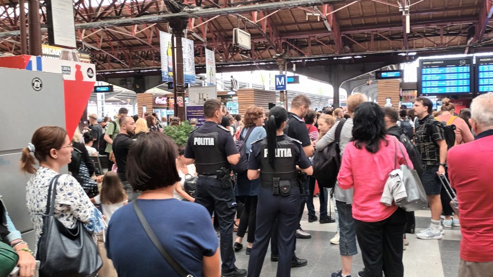 Haos în gări după greva angajaților CFR. Întârzieri pentru majoritatea trenurilor