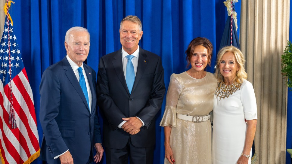 Klaus Iohannis întâlnire cu președintele Joe Biden. Unde s-au fotografiat | FOTO UPDATE