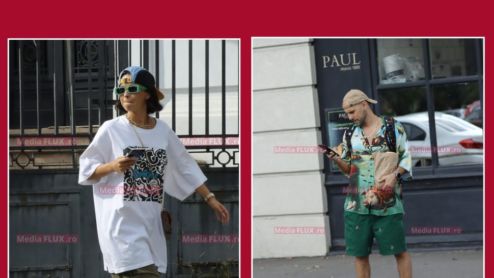 INNA ȘI DELIRIC streetstyle ca pe State. Mamă mamă ce apariții | IMAGINI PAPARAZZI