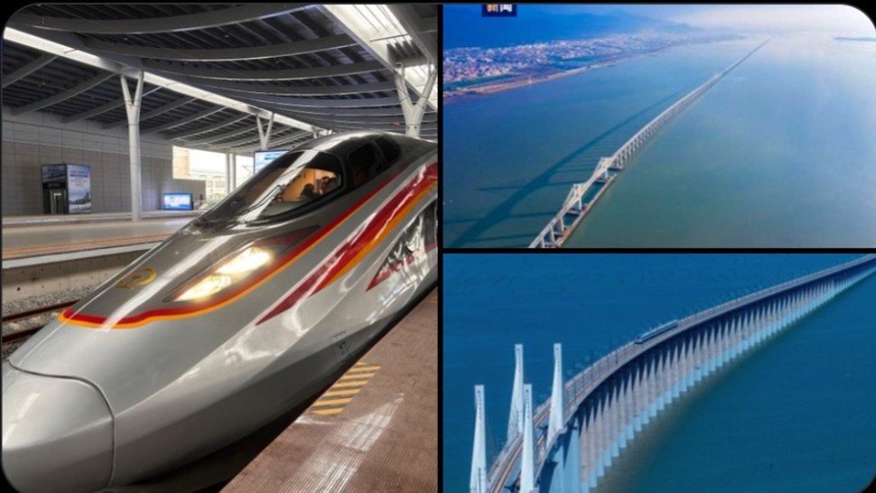 Trenul care circulă cu 350 kmh pe deasupra apei a fost inaugurat | VIDEO