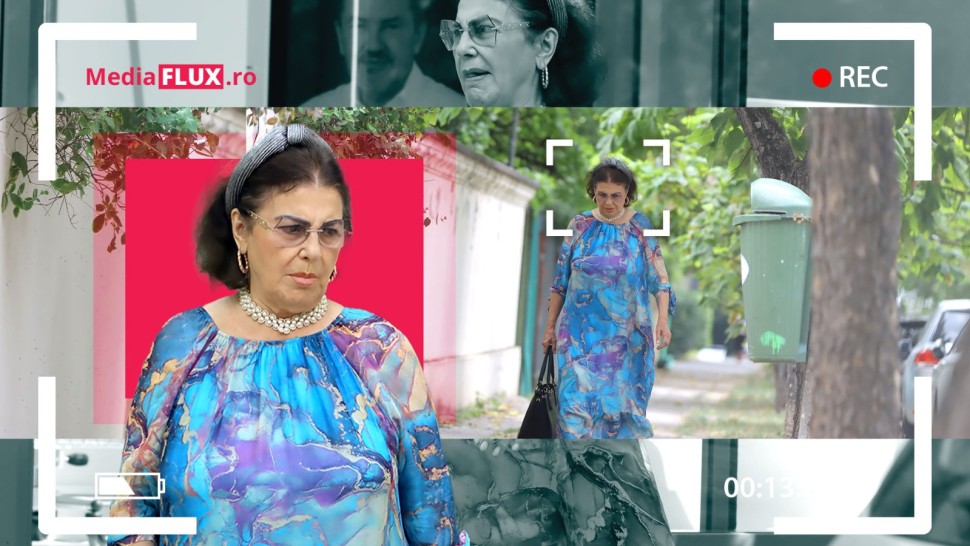 Irina Loghin nu se dă pe 4 de 20 de ani. La 84 de ani fotografiată în timp ce iese de la medicul estetician | VIDEO PAPARAZZI