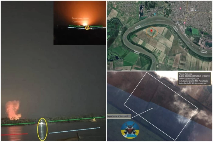 Dronă rusească pe teritoriul României