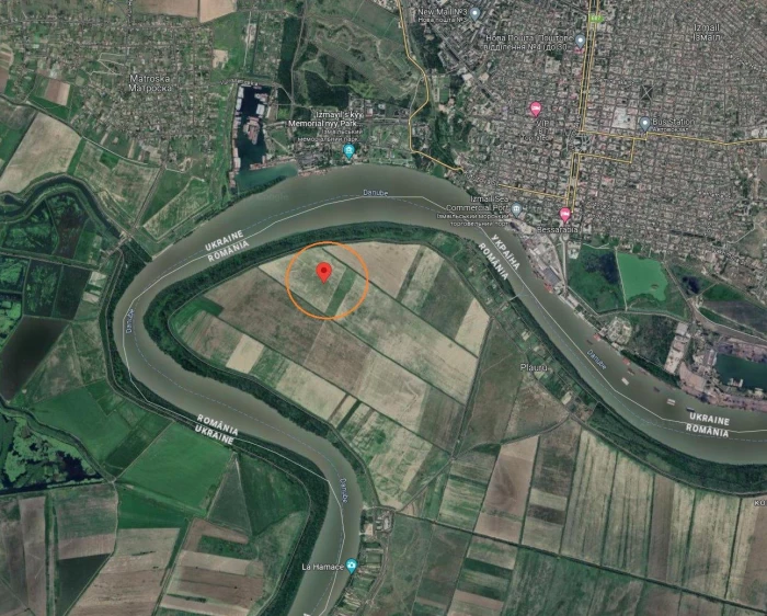 Dronă rusească pe teritoriul României