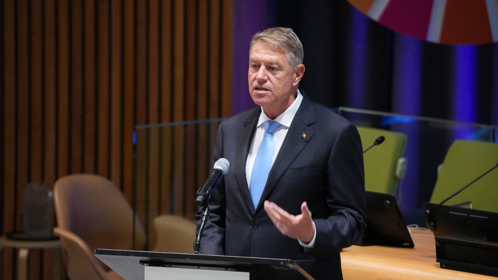 Klaus Iohannis promite eliminarea cărbunelui și a gazelor cu efect de seră