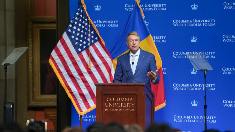 Klaus Iohannis se revoltă după atacurile cu drone rusești. Mesaj dur transmis de la New York