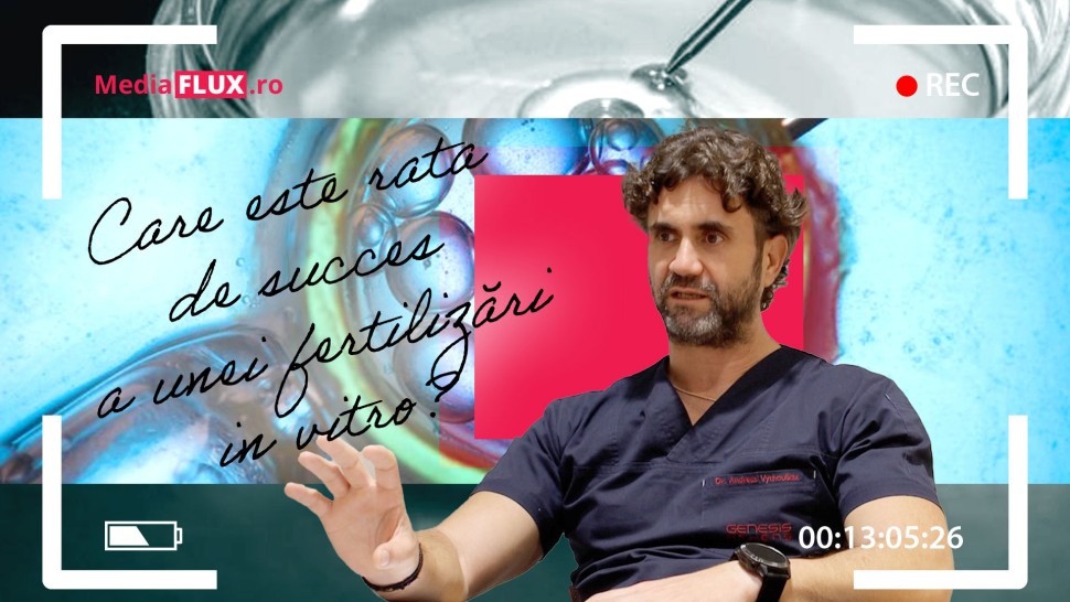 EXCLUSIV Care este rata de succes a unei fertilizări in vitro. Dr. Andreas Vythoulkas a explicat | VIDEO