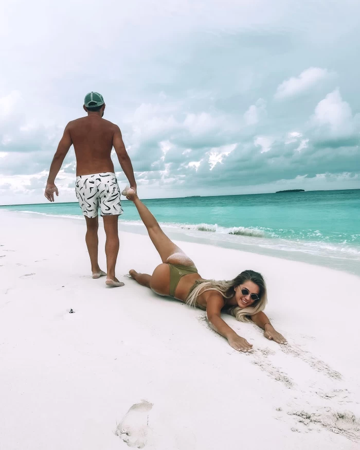 Amme și-a donat toate hainele în vacanța din Maldive