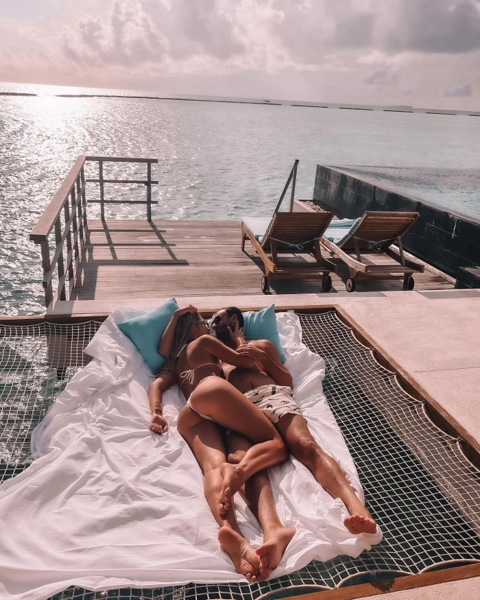 Amme și-a donat toate hainele în vacanța din Maldive