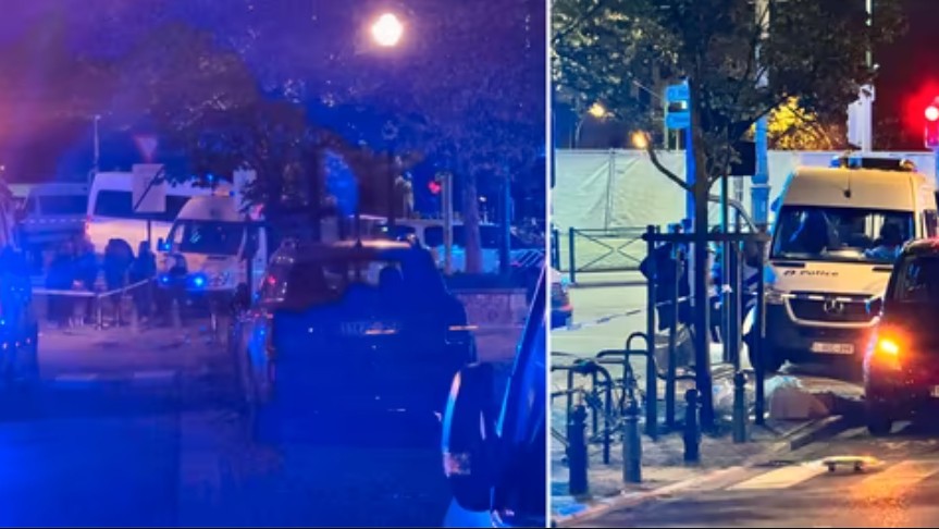 Atac terorist la Bruxelles Partida Belgia - Suedia întreruptă după ce doi suporteri suedezi au fost uciși de un arab care striga Allahu akbar | UPDATE