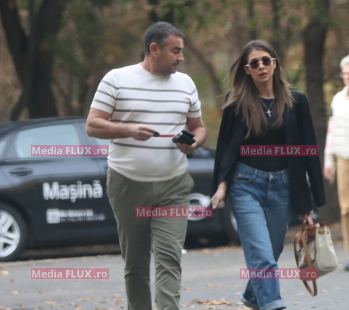 EXCLUSIV Dinu Pescariu, ceva mai pufos, dar extrem de mărinimos cu noua lui cucerire, superba Cristina Dorobațu | PAPARAZZI