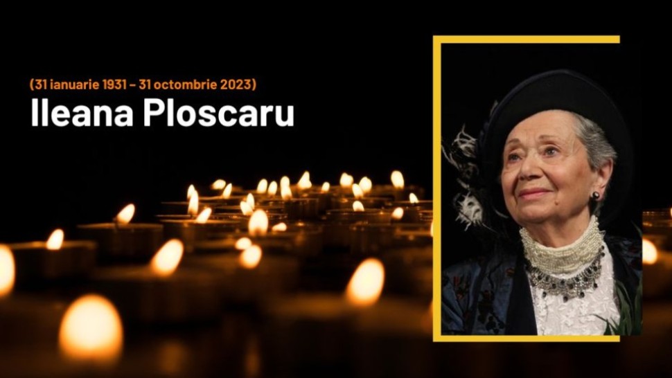 A murit o mare doamnă a teatrului românesc Actrița Ileana Ploscaru a încetat din viață
