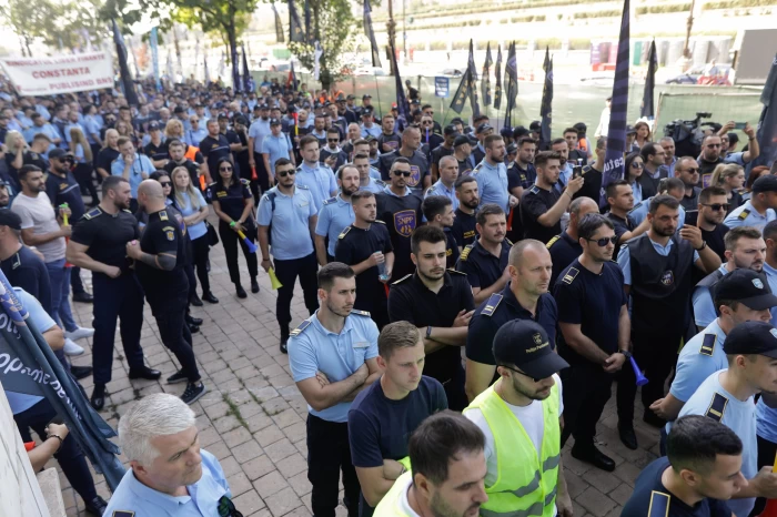 Protest al angajaților din penitenciare
