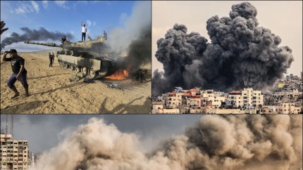 Israelul efectuează un atac pe scară largă asupra Gaza. Blinken se îndreaptă spre regiune. Sute de români evacuați și joi | UPDATE