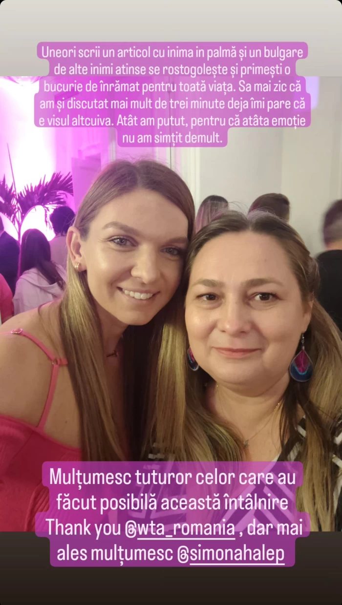 Simona Halep, prezență la un eveniment caritabil