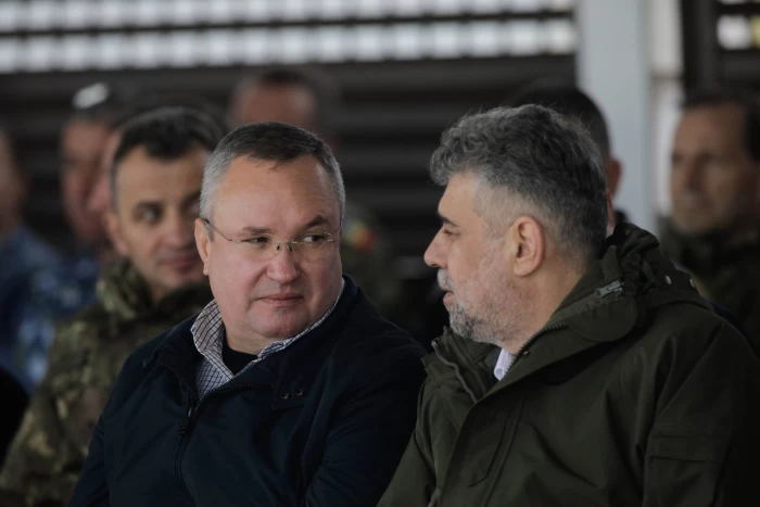 Nicolae Ciucă și Marcel Ciolacu