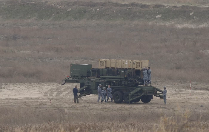 Ziua Distinşilor Vizitatori la exerciţiul tactic cu trupe şi trageri reale PATRIOT SPARK 23 în poligonul de trageri sol-aer de la Capu Midia, judeţul Constanţa