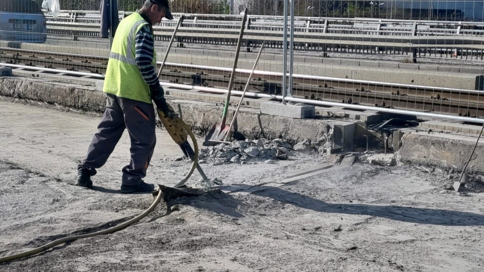 Neterminate dar deja amendate Lucrările de pe Podul Grant au fost verificate de inspectori