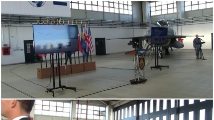A fost inaugurat Centrul European de Instruire F-16 la Baza 86 Aeriană de la Feteşti. Piloții ucraineni vin în România | VIDEO